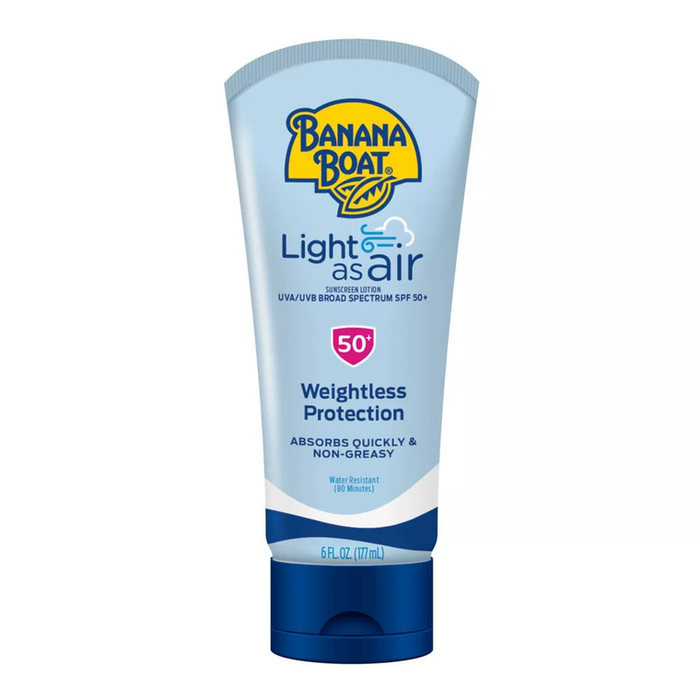 Banana Boat Light As Air Broad Spectrum Sunscreen Lotion SPF 50+, 6 OZ by Pasteur Pharmacy