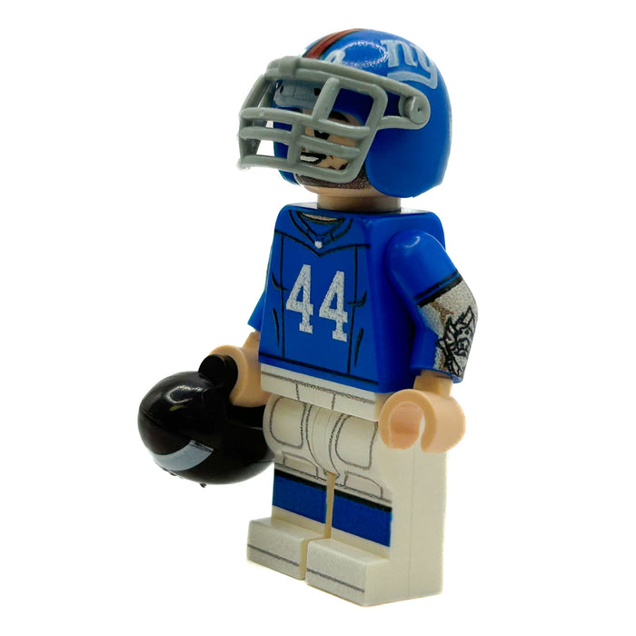 #44 RB NY Football Player Minifig by B3 Customs