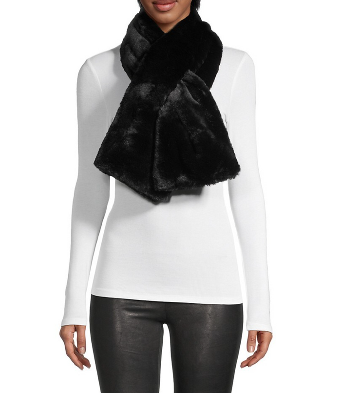 Apparis Bambi Lightweight Faux Fur Scarf by Vanessa Jane