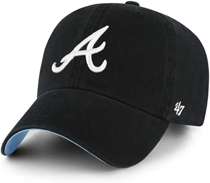 47 Atlanta Braves Ballpark Clean Up Adjustable Cap BKA by I-Max Fashions