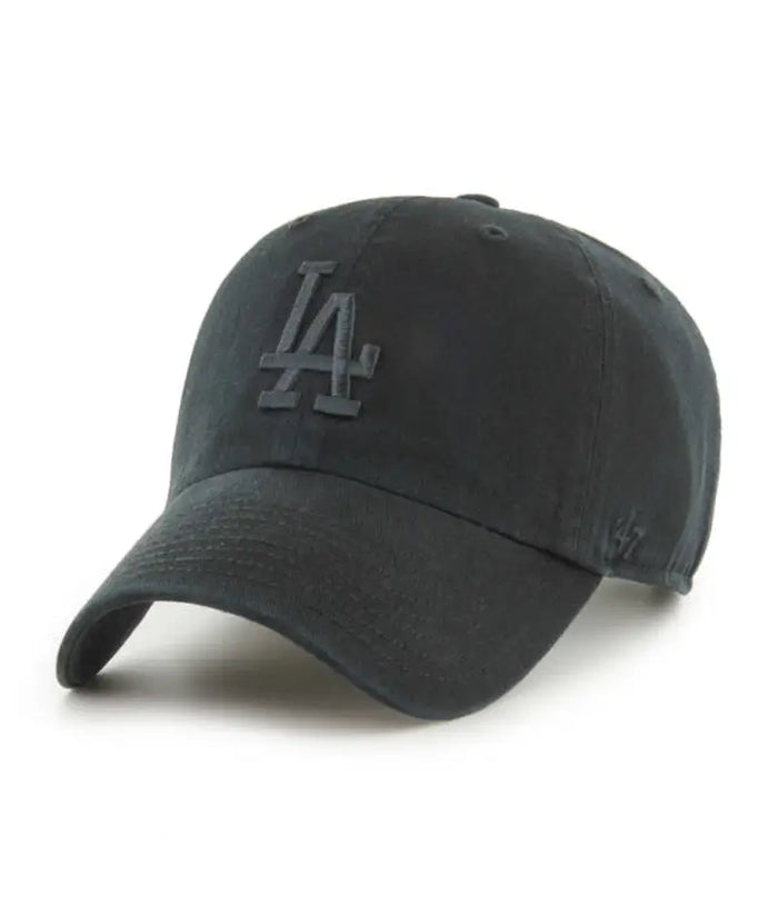 47 MLB Los Angeles Dodgers Clean Up Adjustable Cap BKN by I-Max Fashions