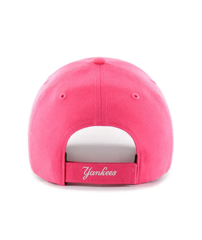 47 New York Yankees MVP Hat Baseball Cap, Magenta, One Size by I-Max Fashions