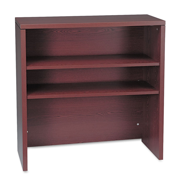 HON 10500 Series Bookcase Hutch, 36w x 14.63d x 37.13h, Mahogany