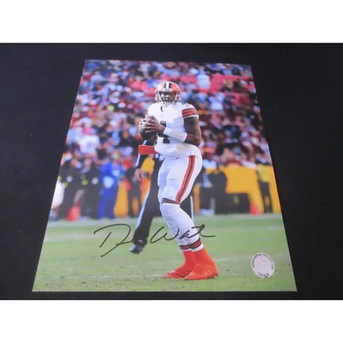 Deshaun Watson Signed Cleveland Browns 8x10 Photo (COA) by Price Is Right Miami