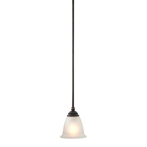 Progress Lighting Renovations Collection Mini-Pendant w/ Etched Glass by Vanessa Jane