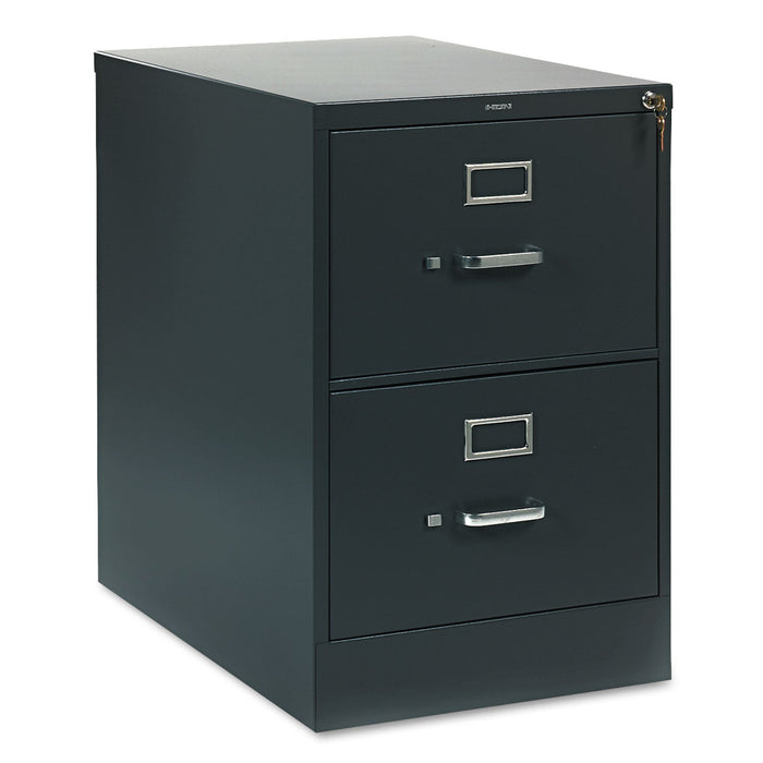 HON 310 Series Vertical File, 2 Legal-Size File Drawers, Charcoal, 18.25" x 26.5" x 29"
