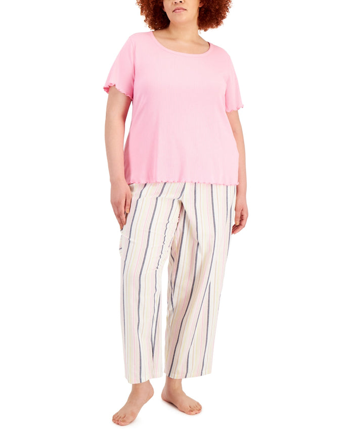 Jenni Plus Size Cotton Pajama Pants by Vanessa Jane