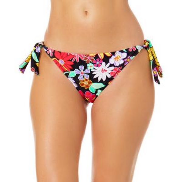 Salt Cove Juniors Floral Print Smocked Tankini Top Bottoms, Size Large by Vanessa Jane