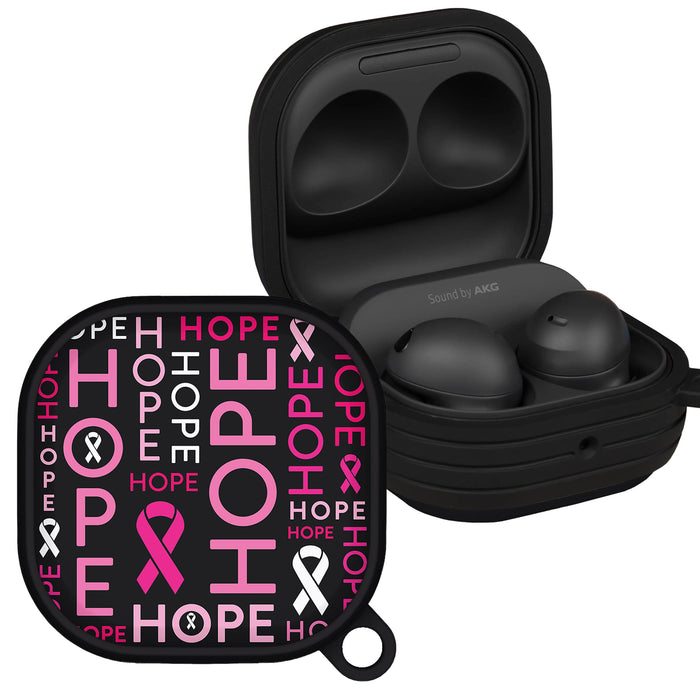 Breast Cancer Awareness HDX Samsung Galaxy Buds Pro & Buds Live Case Cover by Affinity Bands