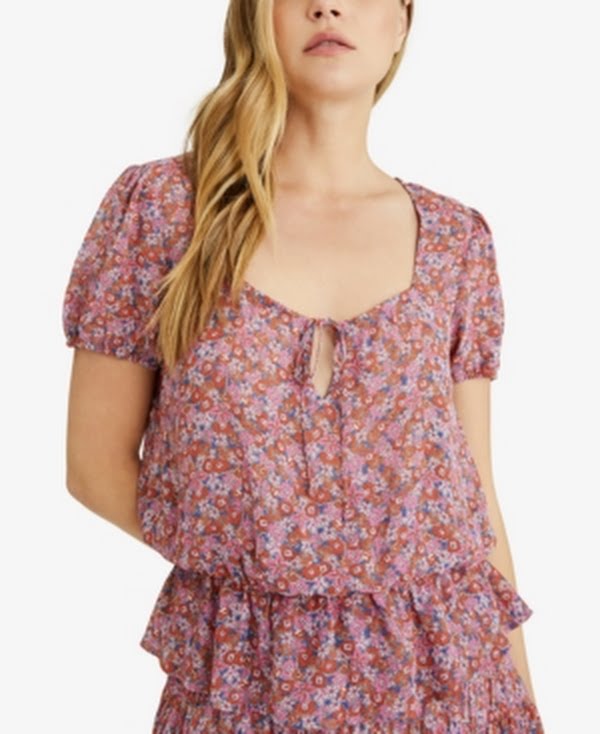 Sanctuary Meadow Ditsy Women’s Meet You There Top by Vanessa Jane