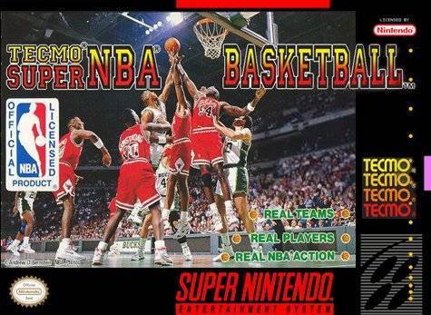 Tecmo Super NBA Basketball (Super Nintendo) by J2Games