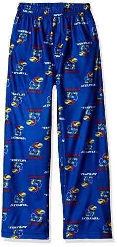 NCAA Kansas Jayhawks Toddler Team Color Printed Pant, Purple, Size 2T by Vanessa Jane