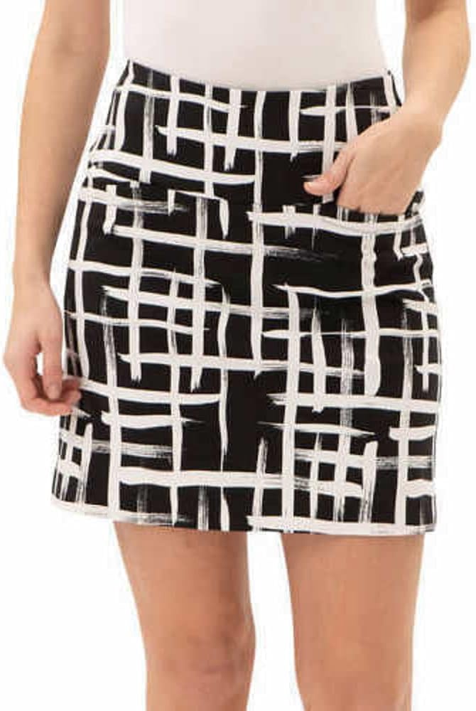 SCandCO Womens Comfortable Stretch Double Wraparound Skort by Vanessa Jane