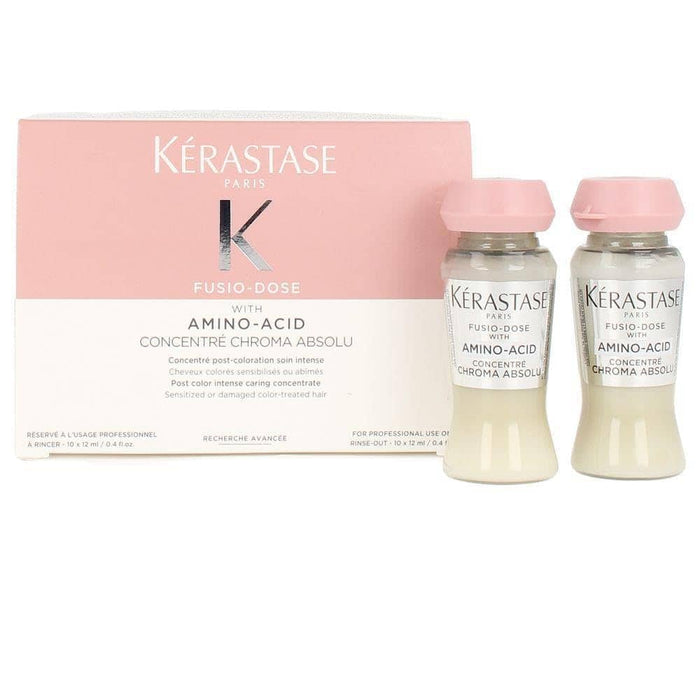 Kerastase Fusio-Dose With Amino-Acid Concentre Chroma Absolu 10 x 0.4 OZ by Nava Beauty