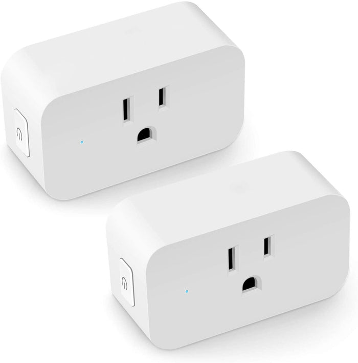 LINGANZH Smart Plug 2 Pack, Mini WiFi Smart Socket Compatible with Alexa Echo Go by Vanessa Jane