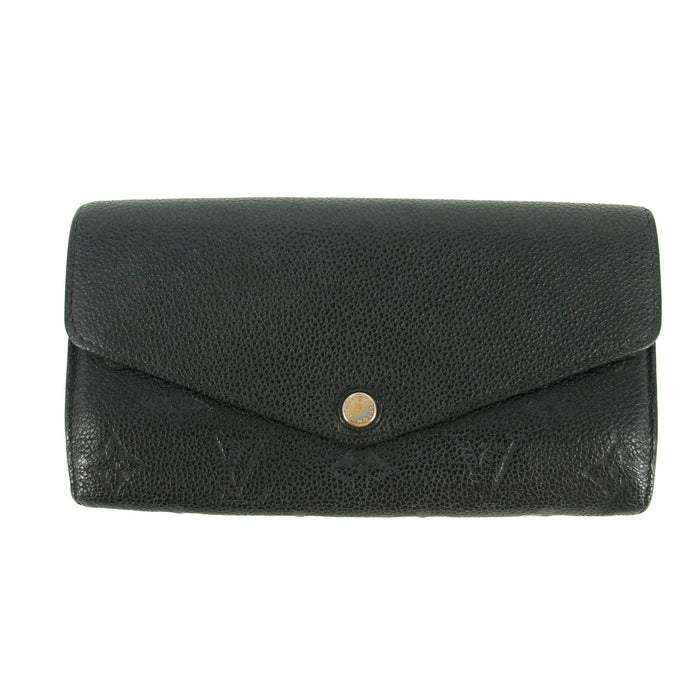 Louis Vuitton Monogram Empreinte Portefeuille Black Leather Wallet #5297 by Bolt Boutique