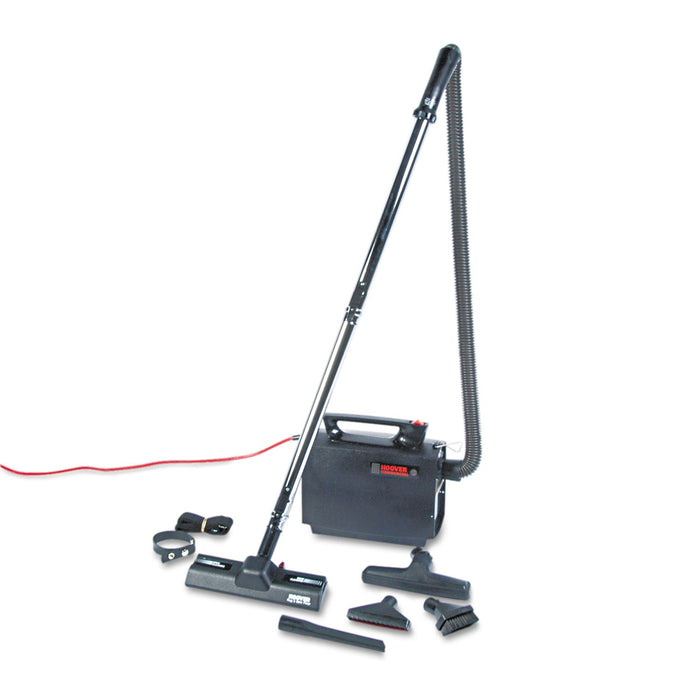 Hoover Portapower Lightweight Vacuum Cleaner, 10" Cleaning Path, Black