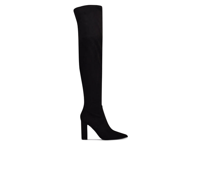 Nine West Womens Daser Dress Boots, Black, Size 8.5 by Vanessa Jane
