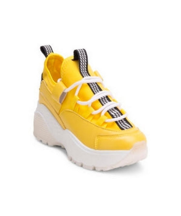 Wanted Chunky Bottom Lace up Jogger Womens Shoes, Size 9 by Vanessa Jane