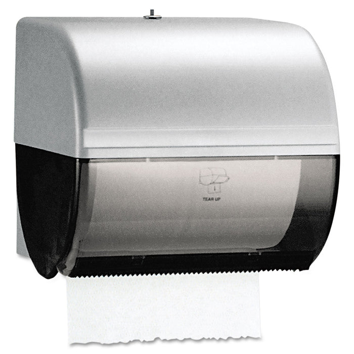Kimberly-Clark Professional* Omni Roll Towel Dispenser, 10.5 x 10 x 10, Smoke/Gray