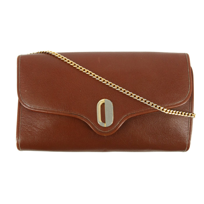 Christian Dior Red Leather Chain Shoulder Bag #5871 by Bolt Boutique