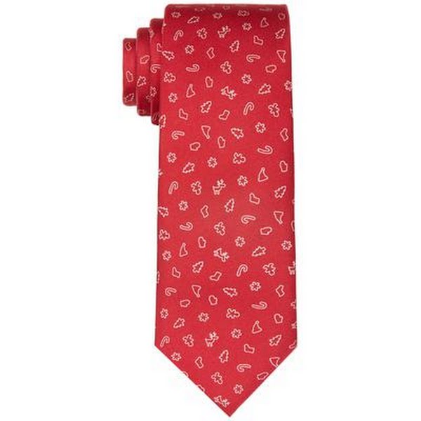 Tommy Hilfiger Mens Holiday Icons Tie by Vanessa Jane