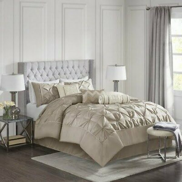 Madison Park Vivian 7-PC. Comforter Set, Ivory, King by Vanessa Jane