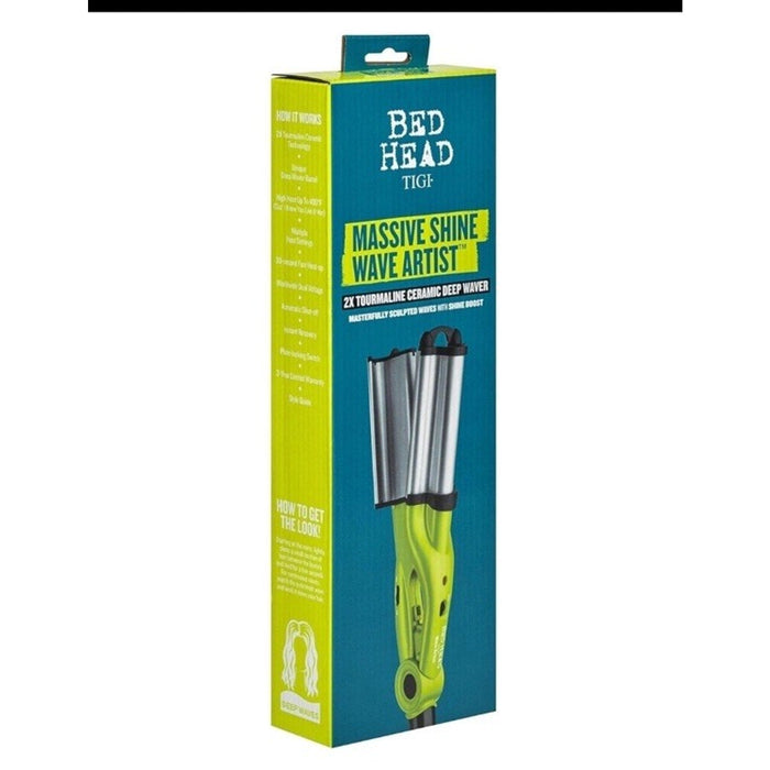 Bed Head Wave Artist Deep Waver | Combat Frizz, Get Long Lasting Results - Green by Price Is Right Miami