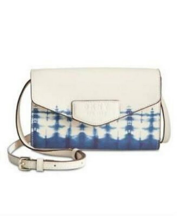 Dkny Sullivan Leather Tie-Dyed Crossbody Wallet by Vanessa Jane