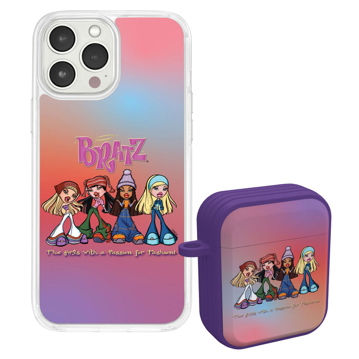 Bratz® Classic HD Apple iPhone 14 Mag-Safe Phone Case and AirPods Gen 1 & 2 Combo Package by Affinity Bands