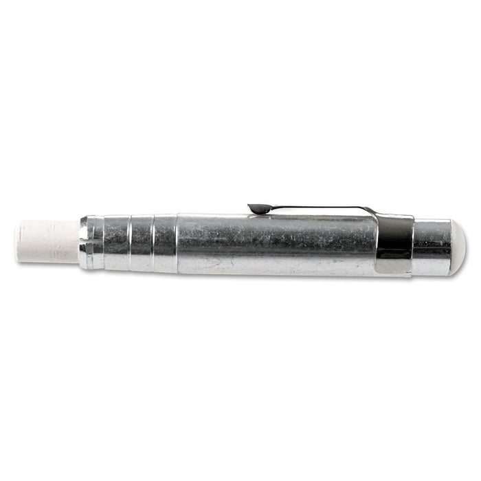 Charles Leonard Aluminum Chalk Holder, Silver