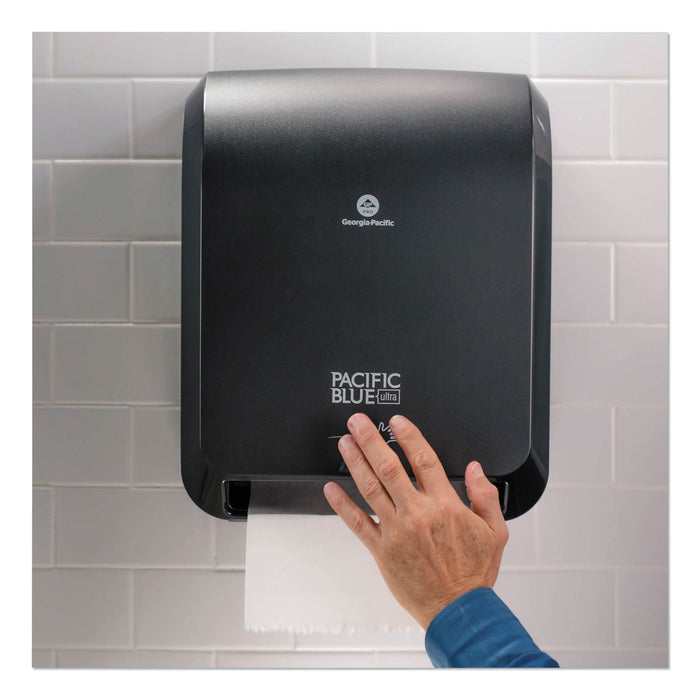 Georgia Pacific Pacific Blue Ultra Paper Towel Dispenser, Automated, 12.9 x 9 x 16.8, Black
