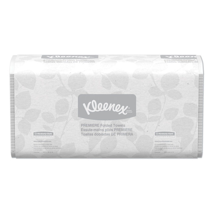 Kleenex Premiere Folded Towels, 7.8 x 12.4, White, 120/Pack, 25 Packs/Carton