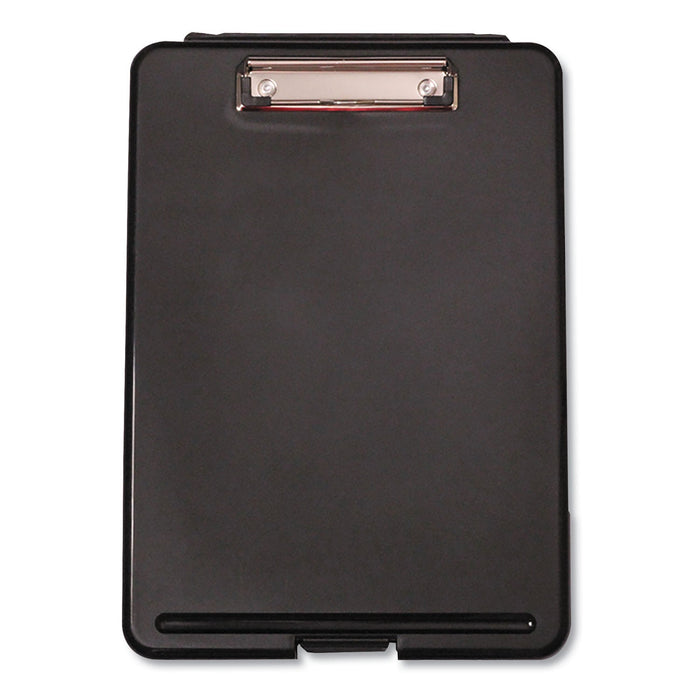 Universal Storage Clipboard, 0.5" Clip Capacity, Holds 8.5 x 11 Sheets, Black