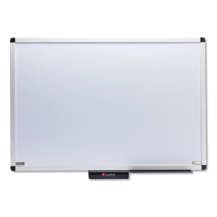 Smead Justick by Smead Dry-Erase Board with Frame, 36" x 24", White