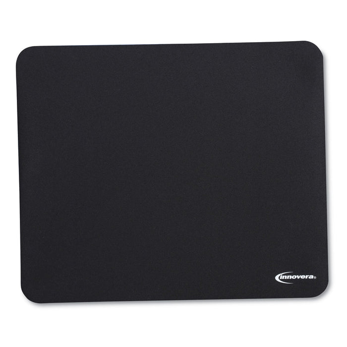 Innovera Latex-Free Mouse Pad, 9 x 7.5, Black