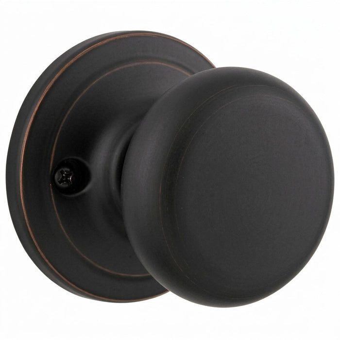 Kwikset 97880–669 Juno Half-Dummy Knob Bronze-97880-669, Venetian Bronze by Vanessa Jane