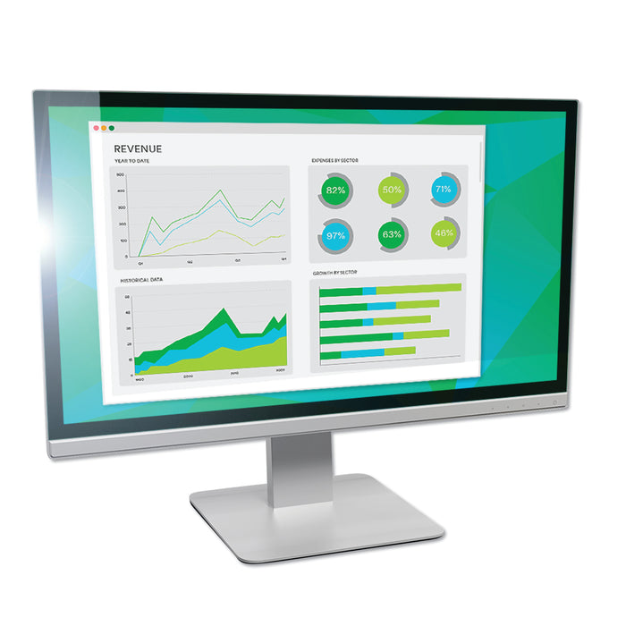3M Antiglare Frameless Filter for 23.6" Widescreen Monitor, 16:9 Aspect Ratio