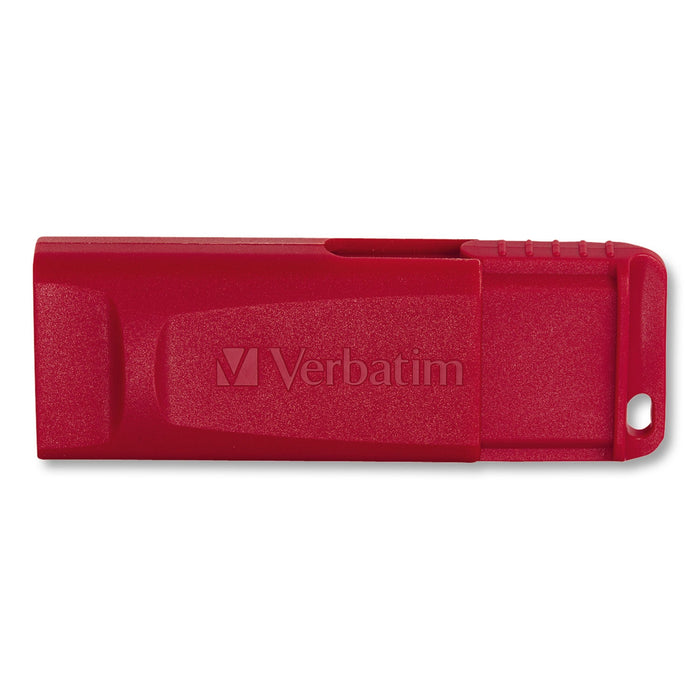 Verbatim Store 'n' Go USB Flash Drive, 16 GB, Red