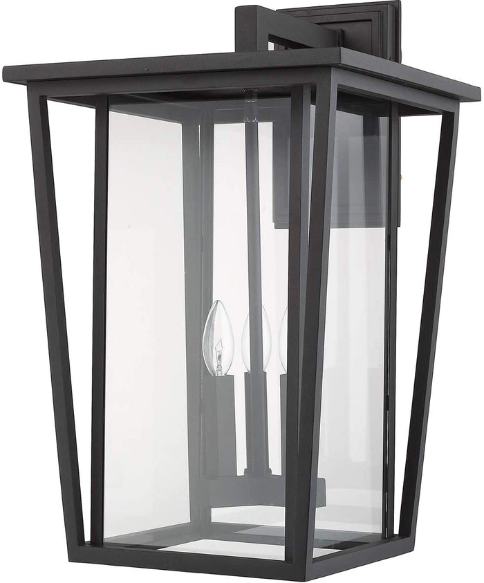 Z-Lite 571XL-BK 3 Light Outdoor Wall Sconce, Black by Vanessa Jane