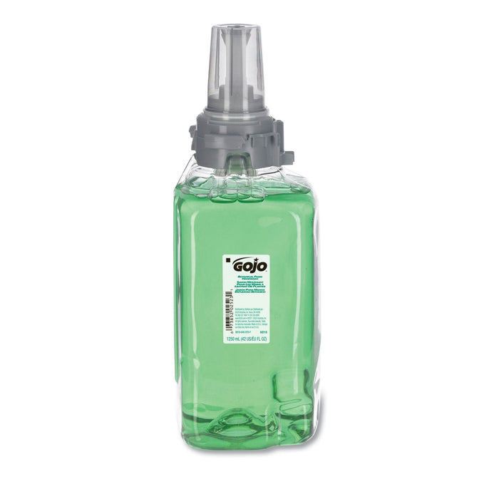 GOJO Botanical Foam Handwash Refill, For ADX-12 Dispenser, Botanical, 1,250 mL Refill, 3/Carton