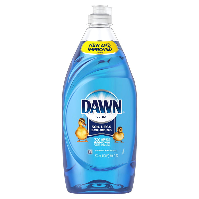 Dawn Ultra Liquid Dish Detergent, Original Scent, 19.4 oz Bottle, 10/Carton
