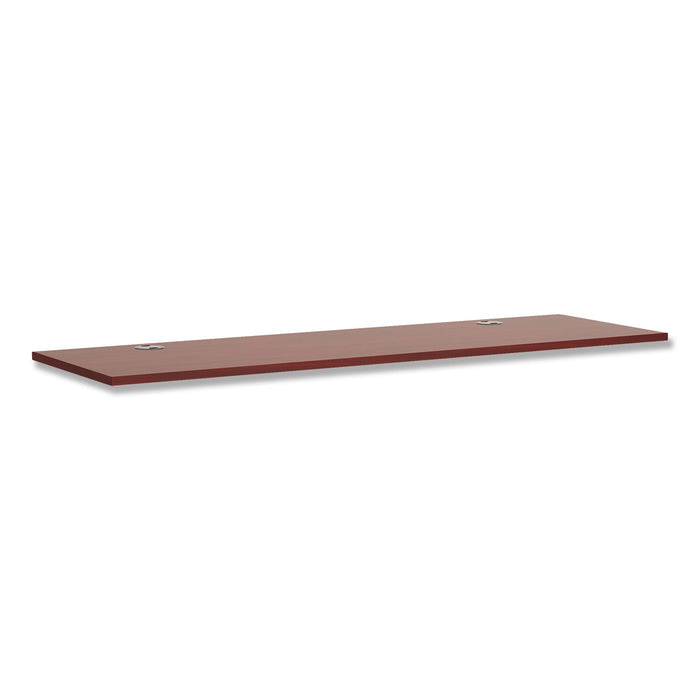 HON Foundation Worksurface, 72" x 30" x , Mahogany