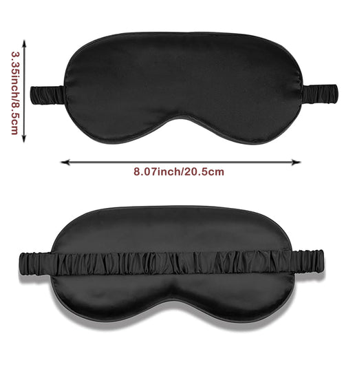 Sleep Masks 5PACK Silk Eyes Cover Satin Eye Mask Silky Blackout Soft Blindfold Sleeping Eyeshades Covers Bridesmaid Gifts