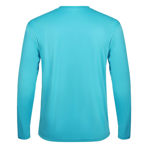 SG Edge Men's Rash Guard UPF 50+ Moisture Wicking Long Sleeve Sea Blue Size S by Deal US
