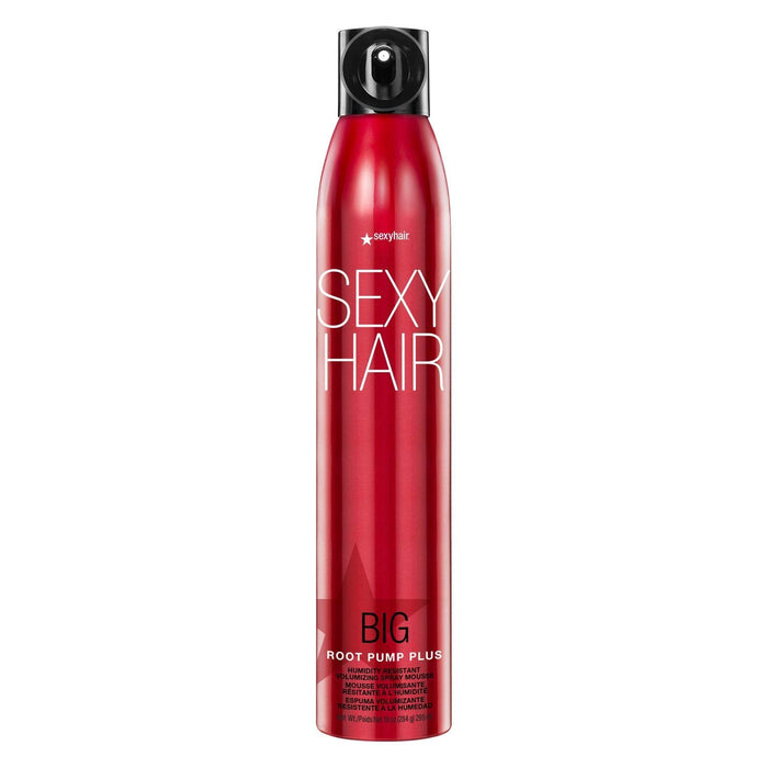Big Sexy Hair Root Pump Plus Humidity Resistant Volumizing Spray Mousse, 10 oz