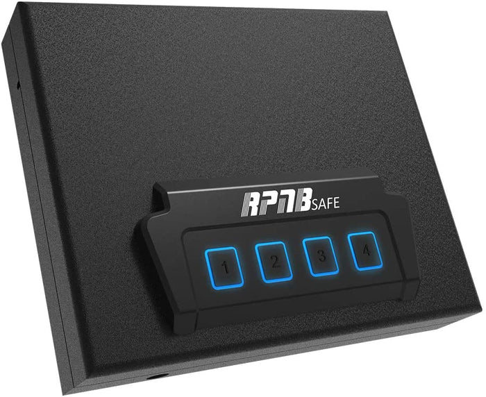 Instant Gun Portable Safe Firearm Valuables Security Keypad Quick Access RPNB by Vanessa Jane