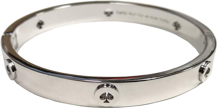 Kate Spade Womens Metallic Spot the Spade Studded Hinged Bangle by Vanessa Jane