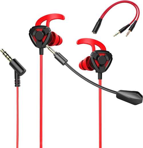 Gaming Headset with Microphone Wired Gaming Earbuds PC for One PS4 PS5 Nintendo