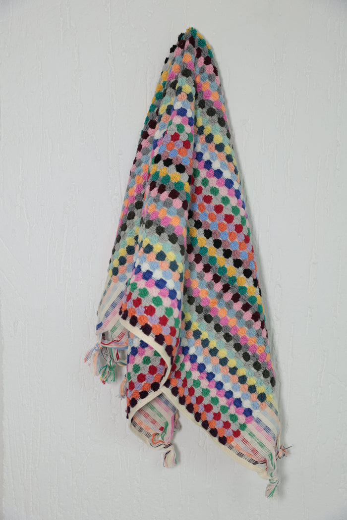 Colorful Dotted Hand Towel by NoaPure.com